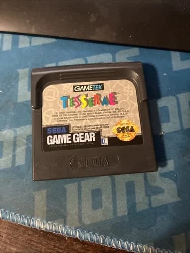 Tesserae - Sega Game Gear Cartridge VGC Label