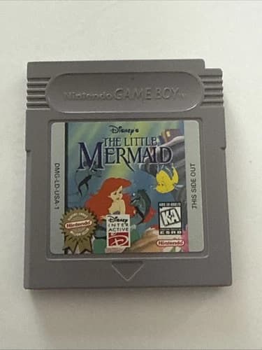 Disneys The Little Mermaid Nintendo Game Boy Cartridge Only