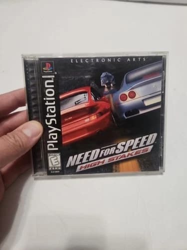 Need for Speed: High Stakes (Sony PlayStation 1, 1999) PS1 CIB W/Reg Card