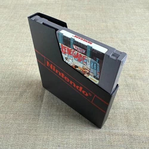 Renegade NES Loose Authentic Data East Brawler Tested VG