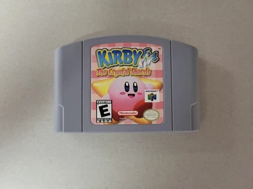 AUTHENTIC Nintendo 64 N64 Kirby The Crystal Shards NUS-USA/CAN-1 @ NICE @
