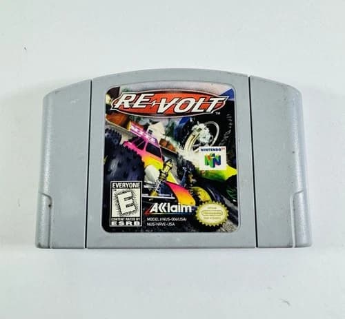 Re-Volt (Nintendo 64, N64) - Authentic, Cartridge Only Tested ML436