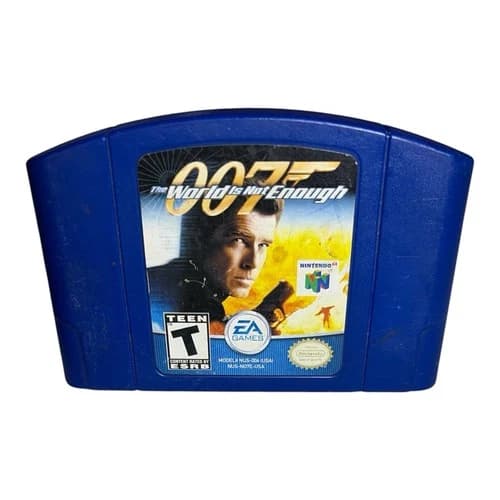 007 James Bond The World is Not Enough - N64 Game Authentic Tested & Working
