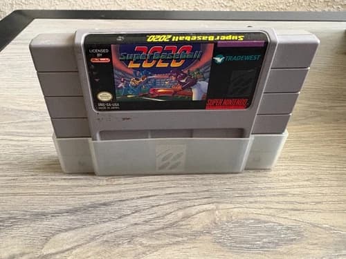 Super Baseball 2020 (Super Nintendo SNES, 1993) Tested Working