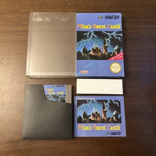 Milon's Secret Castle (Nintendo NES) Complete - Tested - Authentic