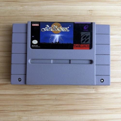 ActRaiser (Super Nintendo SNES, 1991) Tested Working Authentic