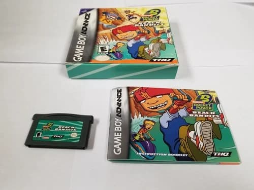 Rocket Power: Beach Bandits Nintendo Game Boy Advance Complete