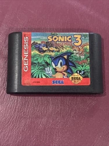 SONIC THE HEDGEHOG 3 MEGA HIT SERIES SEGA GENESIS CARTRIDGE ONLY