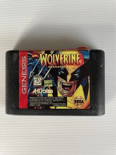 Sega Genesis Wolverine: Adamantium Rage Starting At 99¢