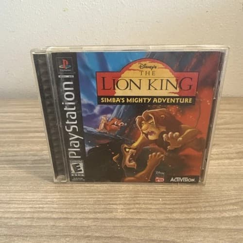 The Lion King Simba's Mighty Adventure PS1 PlayStation 1 Complete CIB Works READ