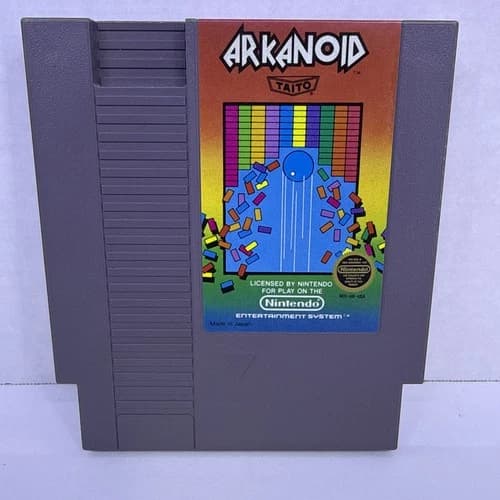 Nintendo NES Arkanoid (Cleaned, Tested & Working)
