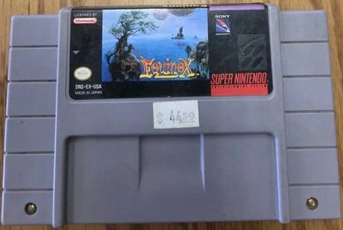 Super Nintendo SNES Equinox Game