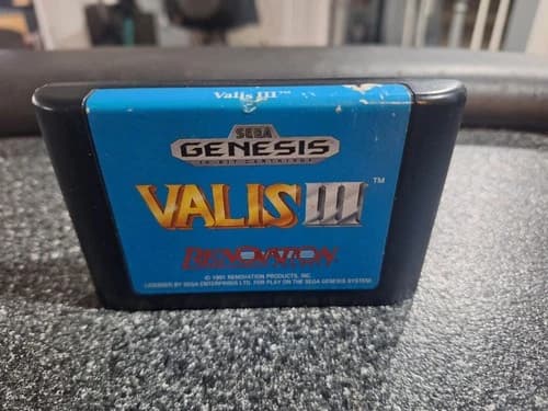 Valis III 3 Sega Genesis Game Cartridge Only TESTED WORKING
