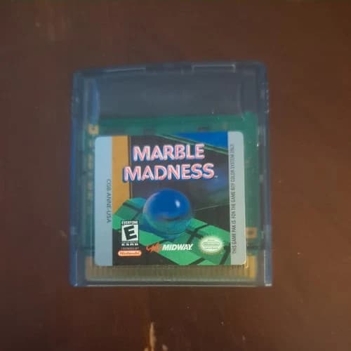 Marble Madness Nintendo Game Boy Color CARTRIDGE ONLY