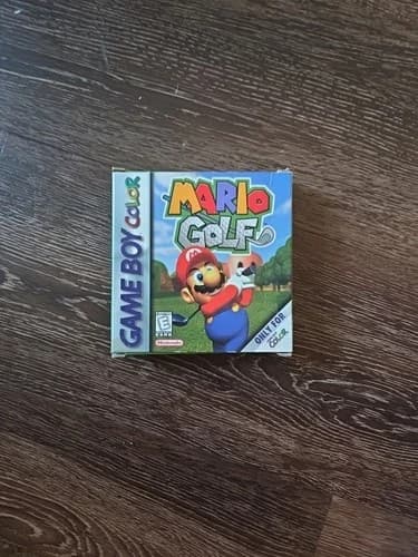 Mario Golf for Nintendo GameBoy Color GBC Complete in Box CIB