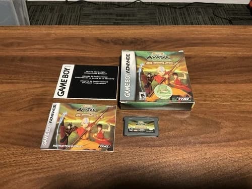 Avatar the last Airbender: Burning Earth (Game Boy Advance GBA) Complete Cib