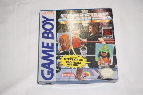 WWF Superstars 2 WWE (Nintendo Game Boy Gameboy) Complete in Box w/ Reg CIB