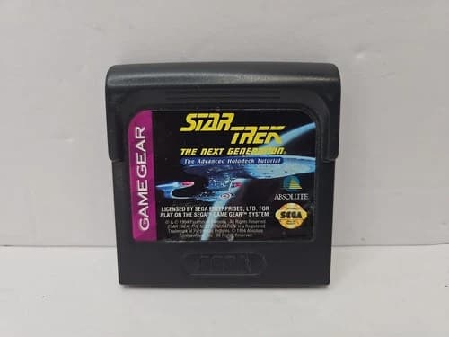 Star Trek: The Next Generation - The Advanced Holodeck Tutorial (Sega Game Gear)