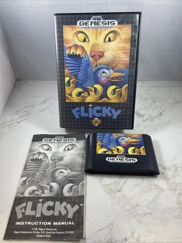 Flicky - Sega Genesis - CiB
