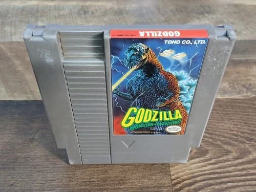Godzilla (Nintendo Entertainment System NES, 1989) Game Only - Tested