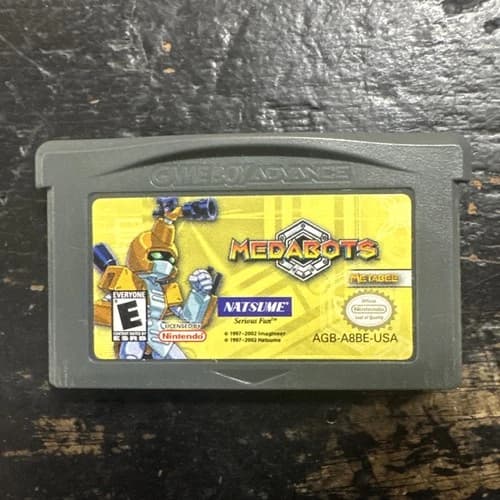 Medabots: Metabee Nintendo Game Boy Advance GBA AUTHENTIC Saves Cartridge Only
