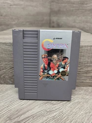 NES Nintendo Contra Game Cartridge Only Tested Working!!