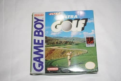Ultra Golf (Nintendo Game Boy Gameboy) Complete in Box w/ Reg CIB