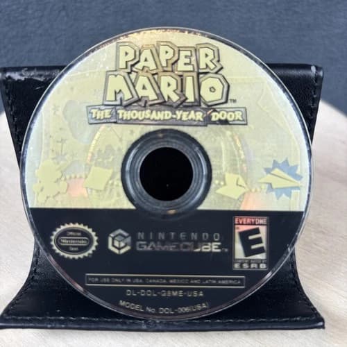 Nintendo GameCube - Paper Mario: The Thousand-Year Door - DISC ONLY - Refurb, VG
