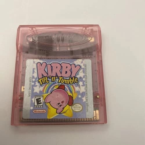Kirby Tilt 'n' Tumble (Game Boy Color) GBC. Authentic and tested. Cart Only
