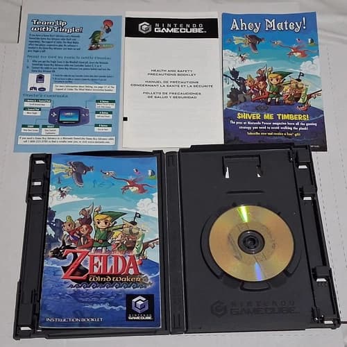 Legend of Zelda The Wind Waker Gamecube CIB (Tested Working)