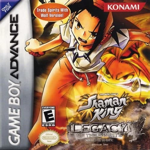 Shaman King: Legacy of Spirits -- Soaring Hawk - Game Boy Advance GBA Game