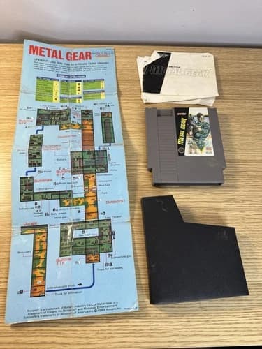 Metal Gear (Nintendo Entertainment System, 1988) (910342910342)