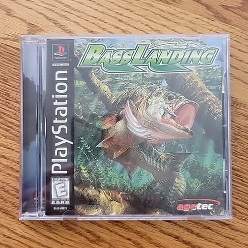 BASS LANDING PLAYSTATION 1 GAME