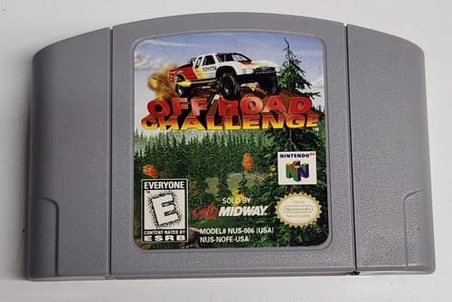 Off-Road Challenge Nintendo 64 N64 Cartridge Only Tested Cleaned OEM Midway