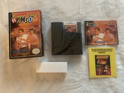 River City Ransom (NES) – Complete in Box CIB – Authentic Nintendo – Nice Shape
