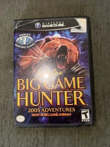 Cabela's Big Game Hunter: 2005 Adventures (GameCube, 2004) CIB