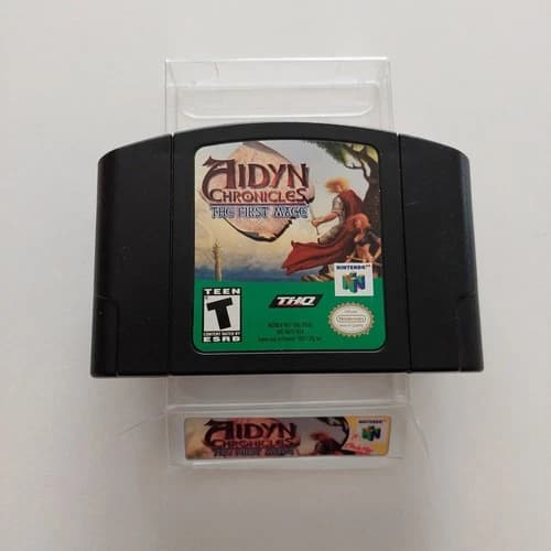 Aidyn Chronicles The First Mage N64 Loose Authentic Tested