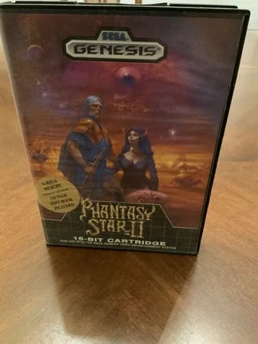 phantasy star 2 genesis cib