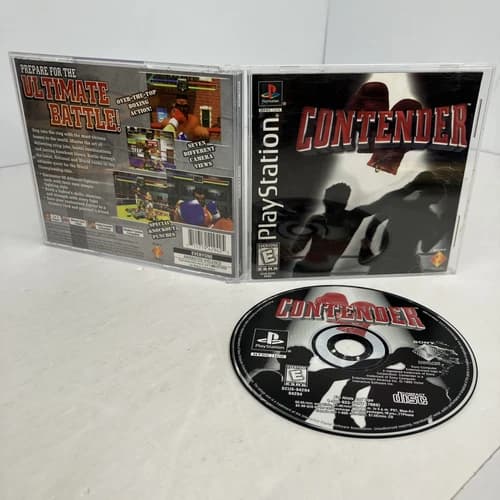 Contender (Sony PlayStation 1, 1999) CIB Complete Tested