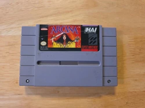 Arcana (Super Nintendo Entertainment System, 1992)