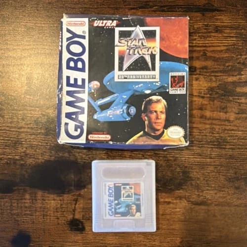 Game Boy Star Trek: 25th Anniversary 1992 Complete CIB