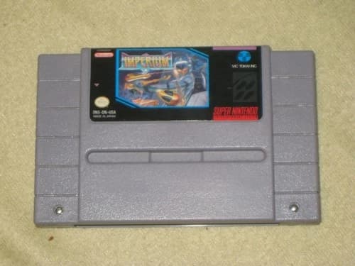 Imperium for SNES .Authentic. Clean/Tested Super Nintendo. Rare Shooter.