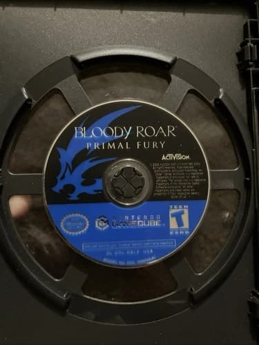 Bloody Roar: Primal Fury (Nintendo GameCube, 2002) Authentic tested Working