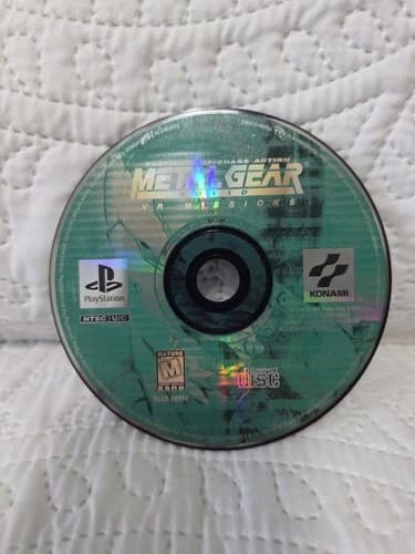 Metal Gear Solid: VR Missions PlayStation 1 PS1 Game Disc Only Tested/Working