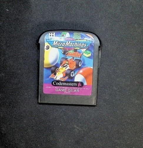 Micro Machines (Sega Game Gear, 1993) Cartridge Only