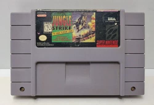 Jungle Strike: The Sequel To Desert Strike Super Nintendo SNES