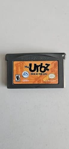 Urbz: Sims in the City (Nintendo Game Boy Advance, 2004) GBA Cartridge TESTED