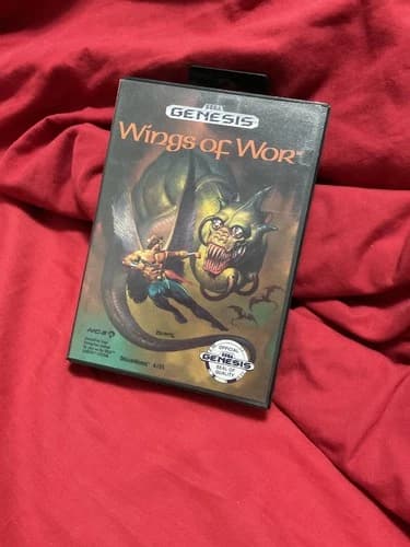 Wings of Wor (Sega Genesis, 1991) GRANADA VAPOR TRAIL L👀k!! 😲