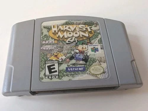 Harvest Moon 64 Nintendo 64 N64 Game Only Natsume NTSC-U/C Series Authentic