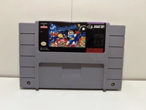 Super Bomberman SNES Super Nintendo Cartridge Only Tested WORKS Ships FAST